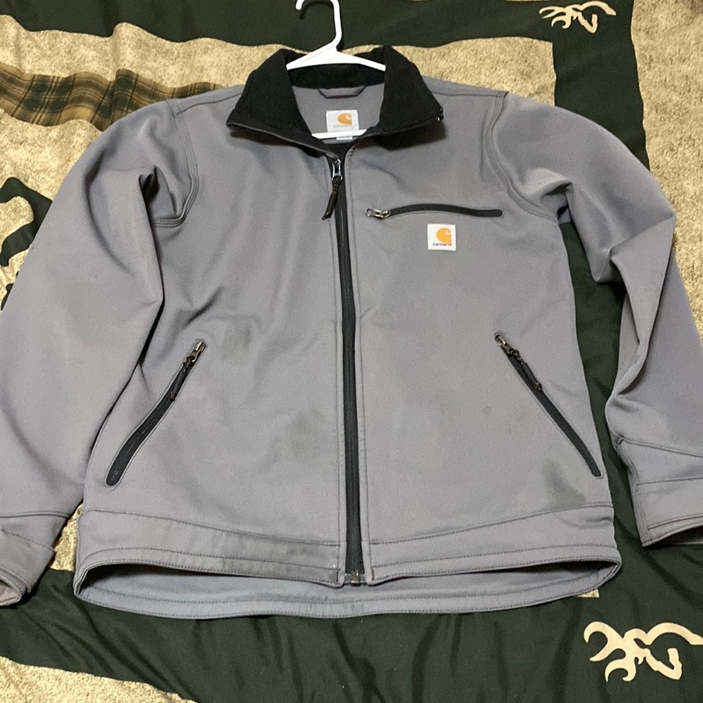 Carhartt Softshell rain defender jacket Charcoal gray Size small